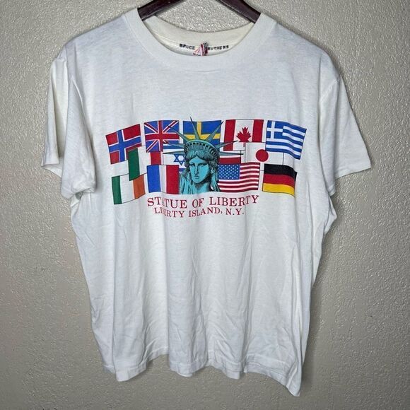 American Vintage Statue Of Liberty T Shirt Single Stitch XL - Picture 1 of 5
